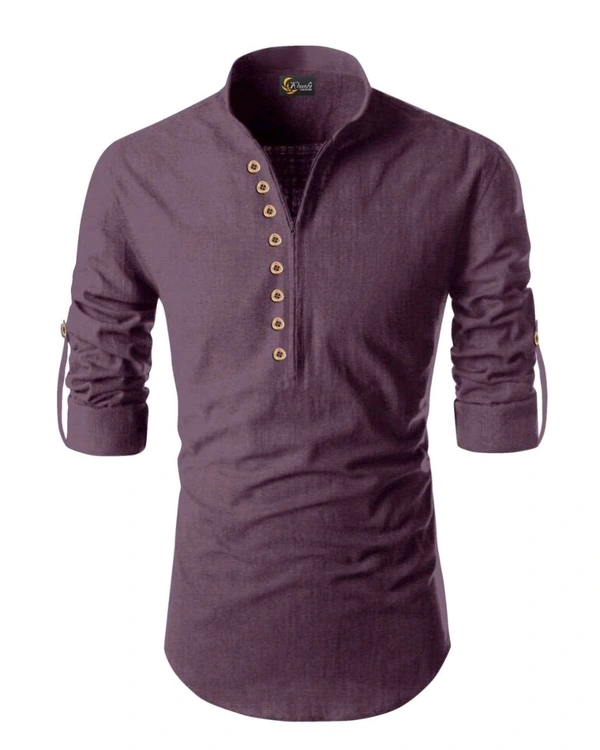 Premium Men's Heavy Cotton Full-Sleeve Shirt