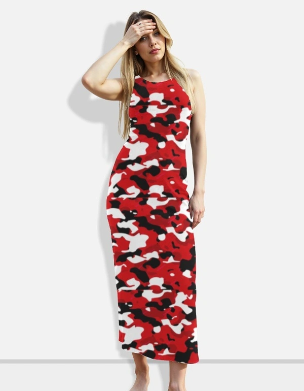 Bodycon Dress-Camouflage