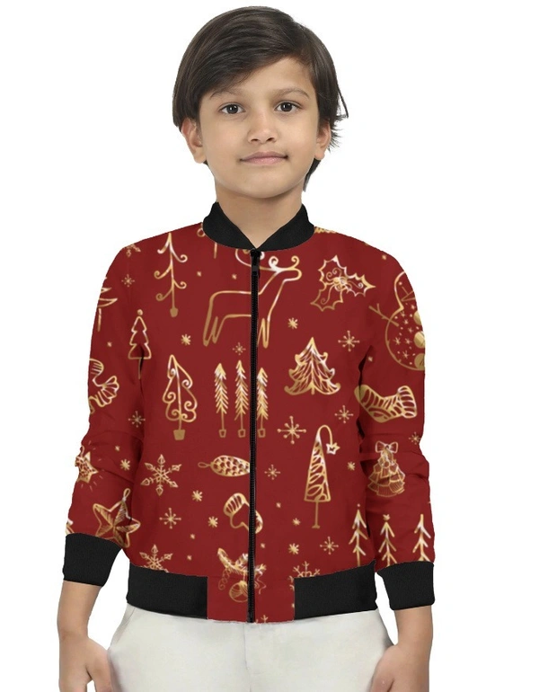 Kids Bomber Jacket Christmas special