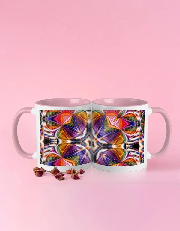 Coffee Mug -Kaleidoscope Pattern 