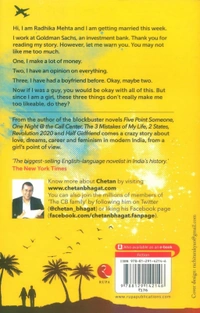 One Indian Girl By Chetan Bagat - Free Delivery