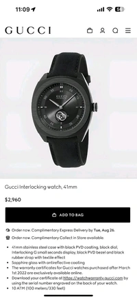 Gucci - G-Timeless Men's