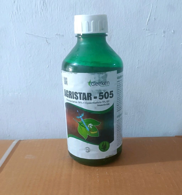 Geeken - ( Chlorpyriphos 50% + Cypermethrin 5% EC ) क्लोरपाइरिफोस 50% + साइपरमेथ्रिन 5% EC  - 1 लीटर