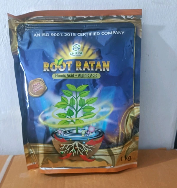 Chitra - ( Humic Acid 30% + Alginic Acid 0.80% w/w ) ह्यूमिक एसिड 30% + एल्जिनिक एसिड 0.80% w/w  - 1 kg