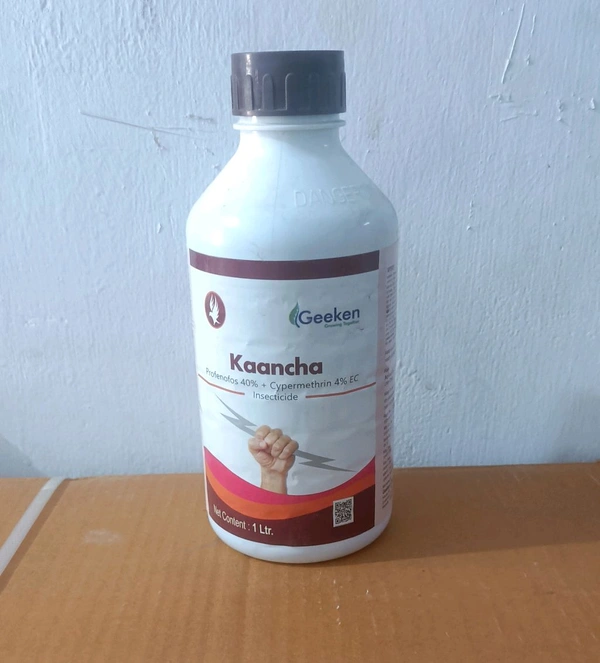 Geeken - ( Profenofos 40% + Cypermethrin 4% EC)  प्रोफेनोफोस 40% + साइपरमेथ्रिन 4%EC - 1 लीटर