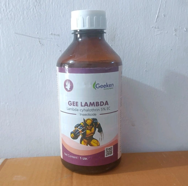 Geeken- ( Lambda-cyhalothrin 5% EC )  लैम्ब्डा-साइहलोथ्रिन 5% EC   गोजा लट के लिए - 1 लीटर