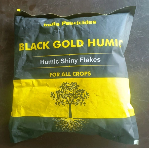 (Humic Shiny Flackes  98%) - India Pesticide ह्यूमिक शीनी फ्लेक्स 98% - 1 kg