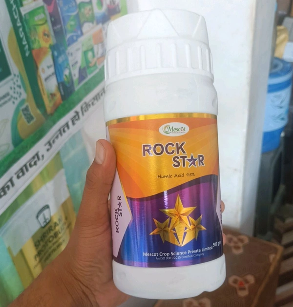 Mescot - (Rockstar Humic Acid 95%) ह्यूमिक एसिड 95%  - 500 ग्राम