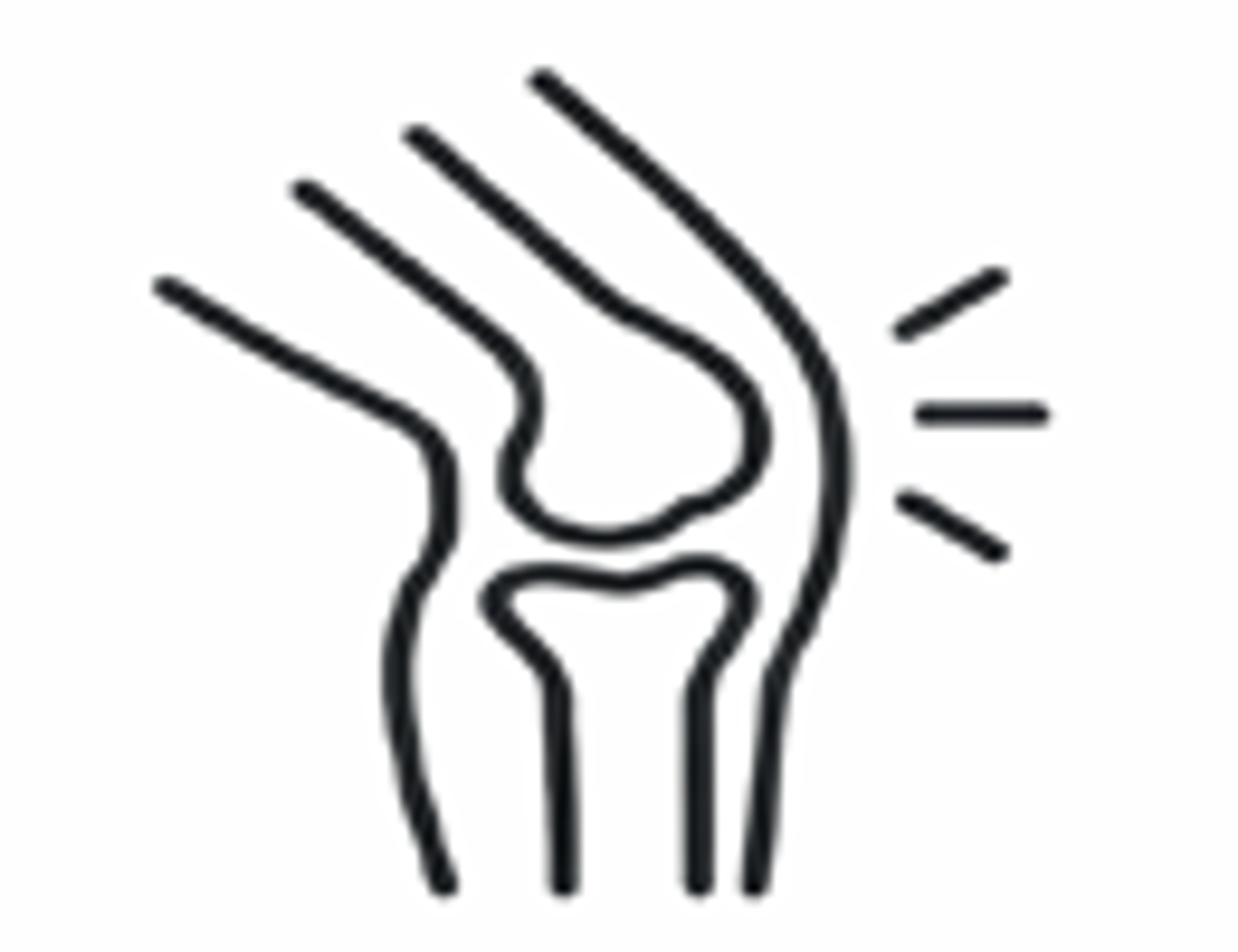 Knee pain icon