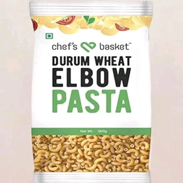 Chef's Basket 100% Durum Wheat Pasta - Elbow (Macroni) 500g