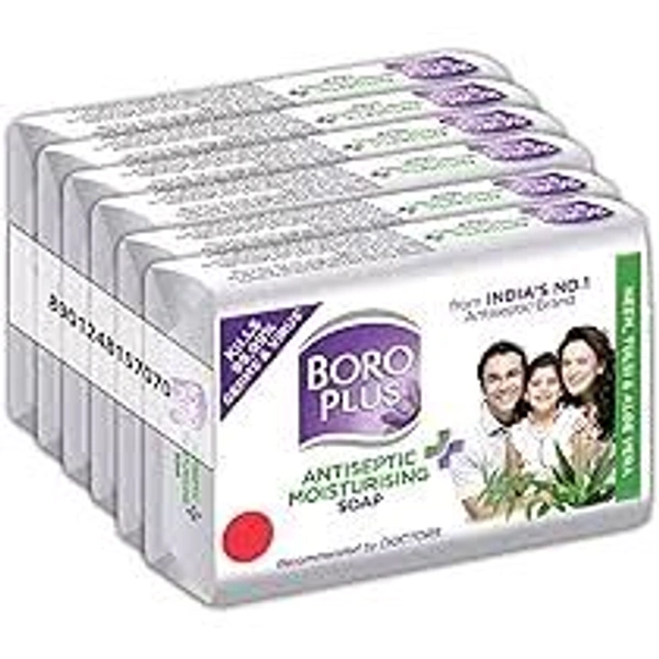 Boro Plus Moisturizing Soap  - 125g × 6