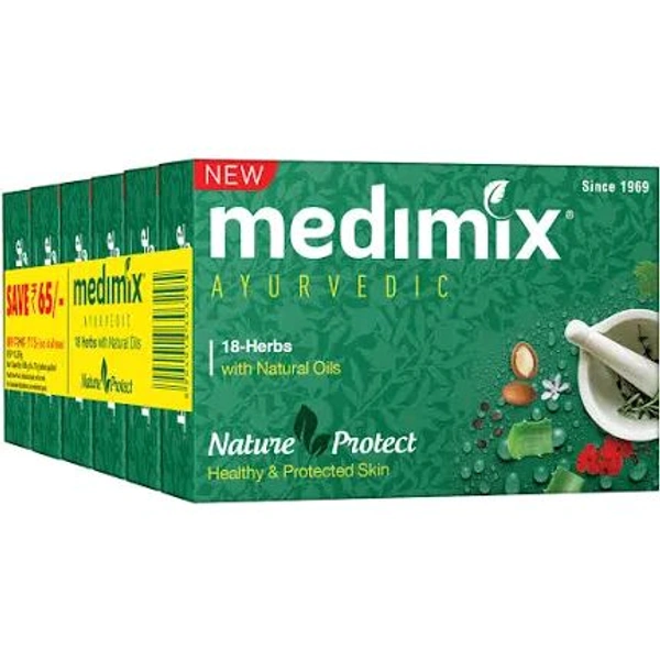 Medimix Ayurvedic Soap - 75g × 4