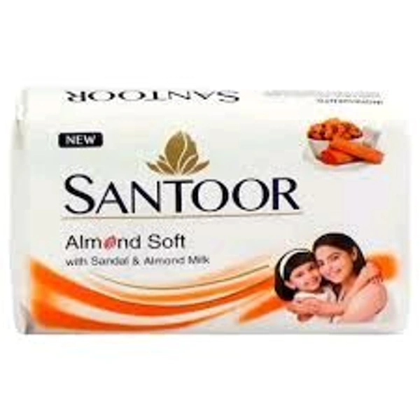 Santoor Almond Soap - 125g