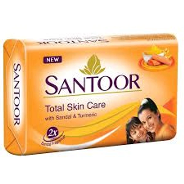 Santoor Sandal And Turmeric Soap - 40g