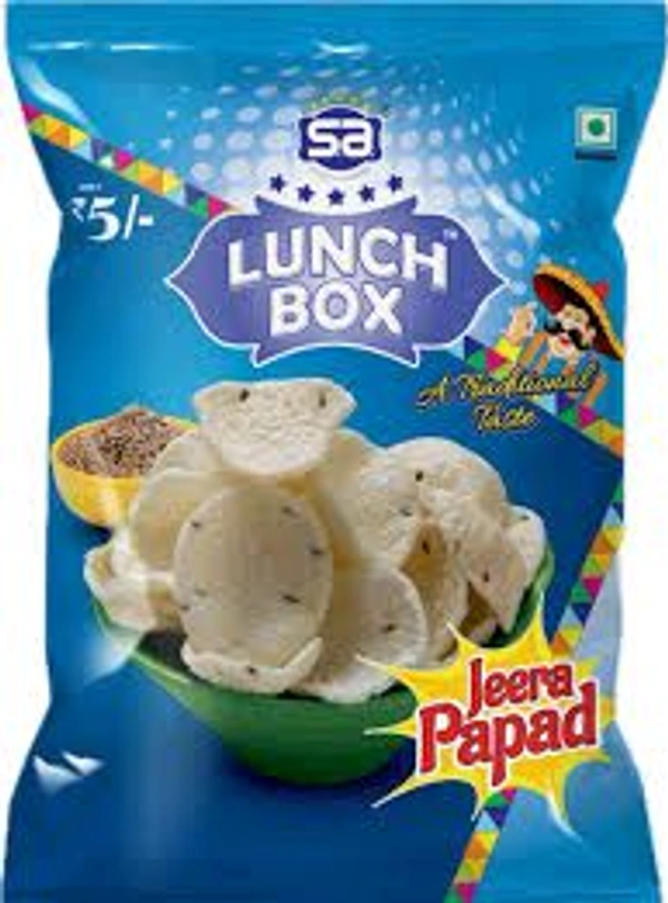 Lunch Box Salted  - Jeera Papad