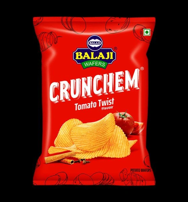 Balaji Wafers - Tomato Twist 14g