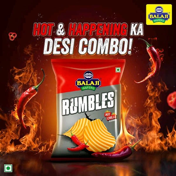 Balaji Crunchex - Rumbles Hot Chilli