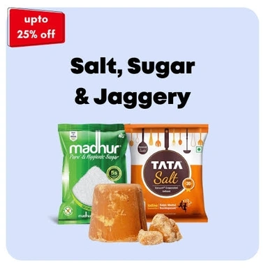Sugar , Salt And Jaggery