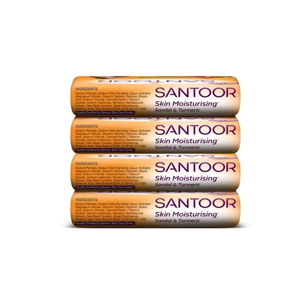 Santoor (set) 4soaps 