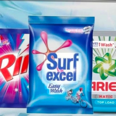 detergent and laundry