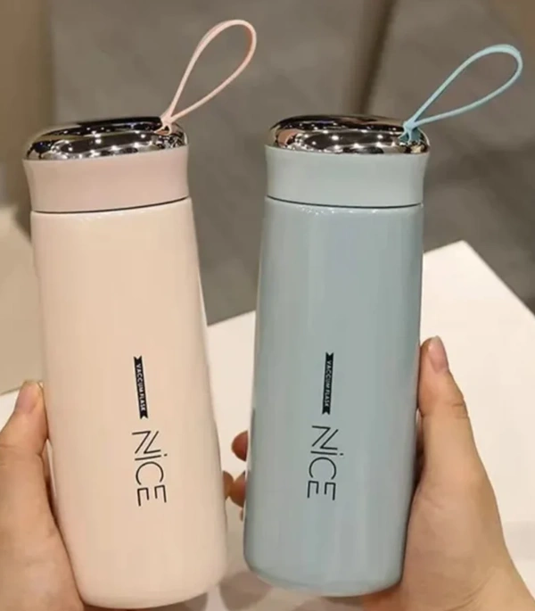 Nice Glass Bottle Water Bottle with Vaccum Flask and Loop ,Temperature Resistant 500 ml