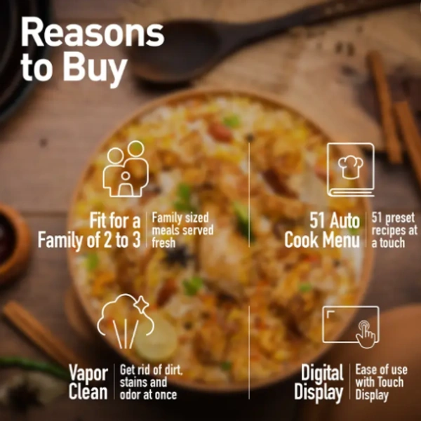 PANASONIC Panasonic 20 L Solo Microwave Oven (NN-ST26JMFDG, Silver) with 51 Auto Cook Menus