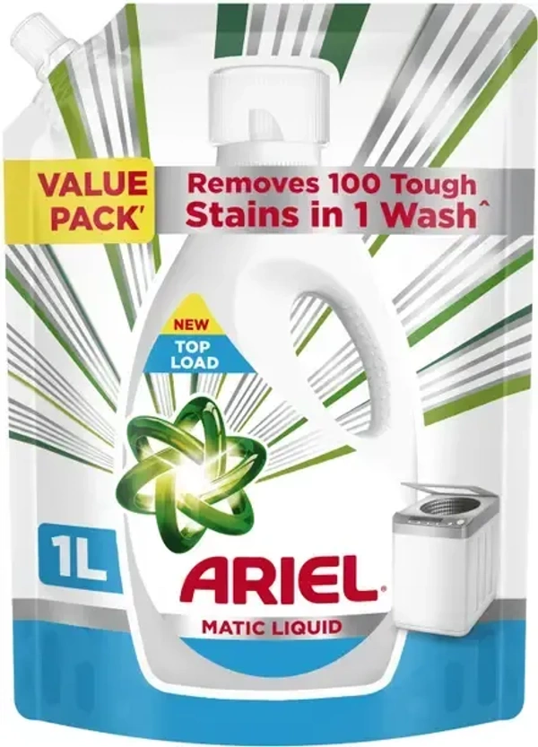 ARIEL TOP LOAD MATIC LIQ 1LT POUCH