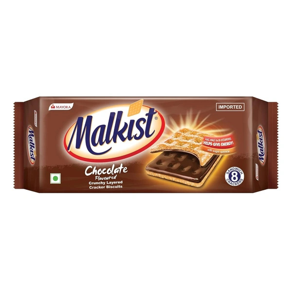 MALKIST DOUBLE CHOCOLATE 144GM