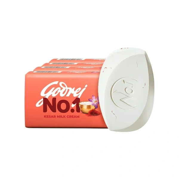 Godreg Godrej No-1 Soap Kesar milk 4x43gm