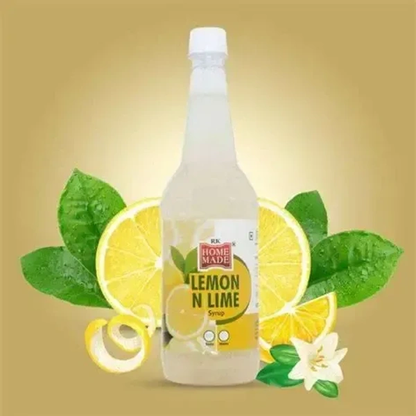 HOME MADE Lemon N Lime Syrup 750ml