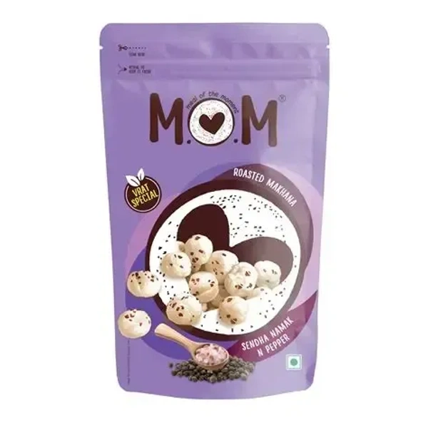 MOM ROST MAKHANA SEND NAMAK 60GM