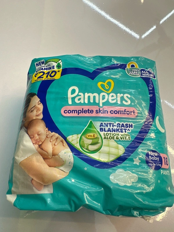 Pampers Blue Pants Econs NB