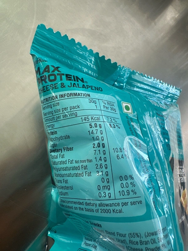 MAX PROTEIN Cheese & Jalpeno 30g