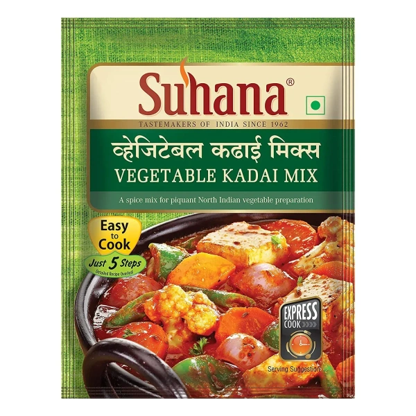 SUHANA SM VEGETABLE KADAI MIX 50GM