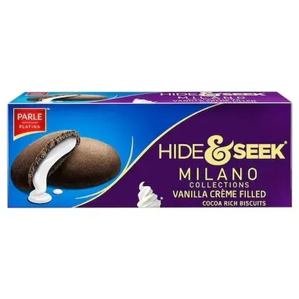 Parle Hide&Seek Milano Vanila 75gm