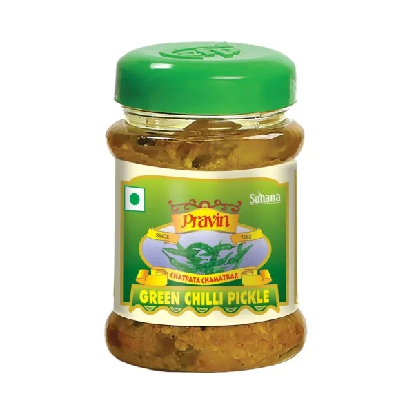 PV Green Chilli Pickle 200gm Jar