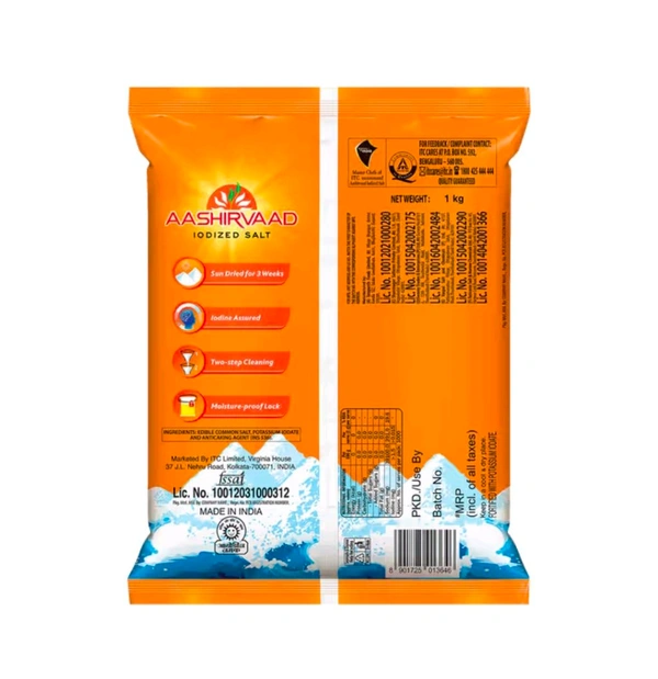 Aashirwad Iodised Salt