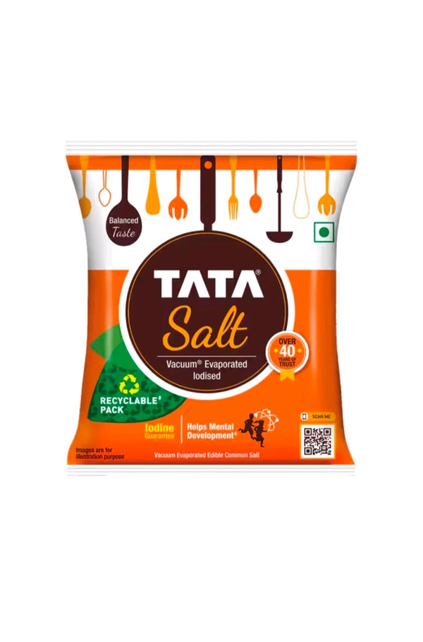 Tata Salt, Iodised Namak, Vaccum Evaporated Salt