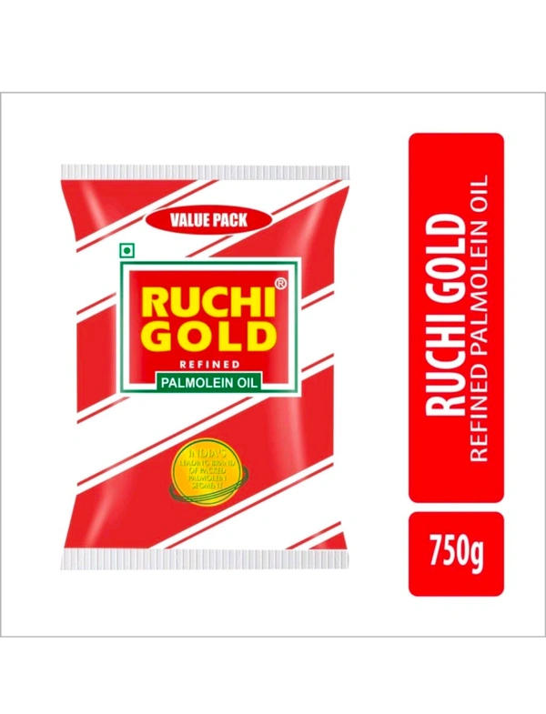 Ruchi Gold Refined Palmolein Oil (750g)