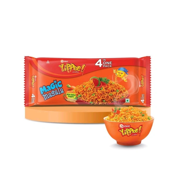 Yippee Magic Masala Instant Noodles with Added Veggies (240 g)