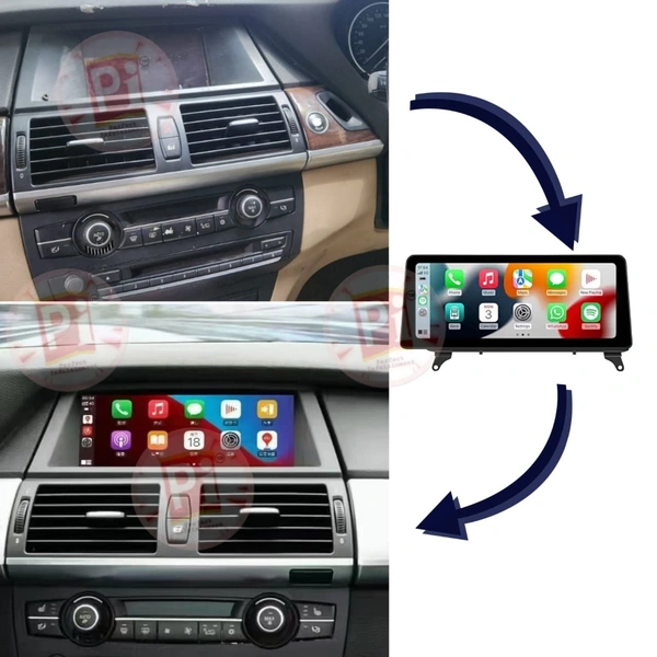 BMW X5 E70/X6 E71 (2011-2014) CIC Qualcomm 450/662 Android Multimedia - Varriant 2