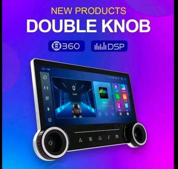 2k Diamond Android Player With Frame + Ahd Reverse Camera And Wirings Kit Complete Set 