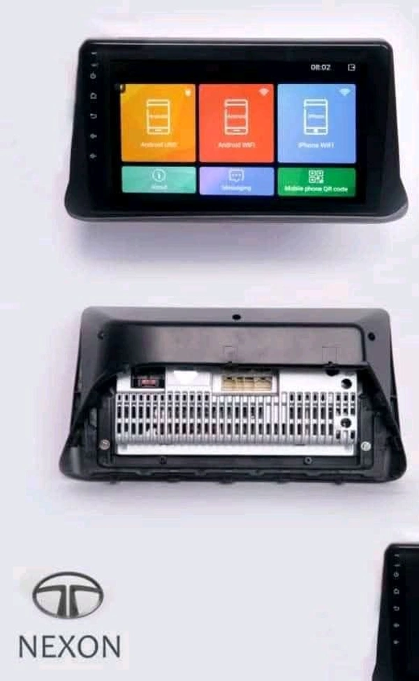 9 Inch Tata Nexon Car Android Stereo With Frame + Ahd Reverse Camera And All Accessories Wirings Kit