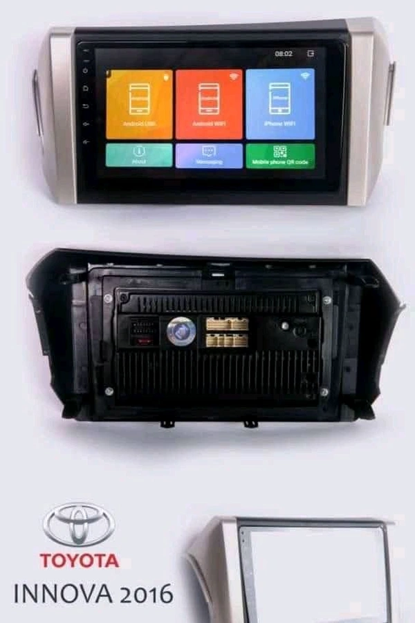 Toyota Innova 2016 Android Complet Set - 9 Inch