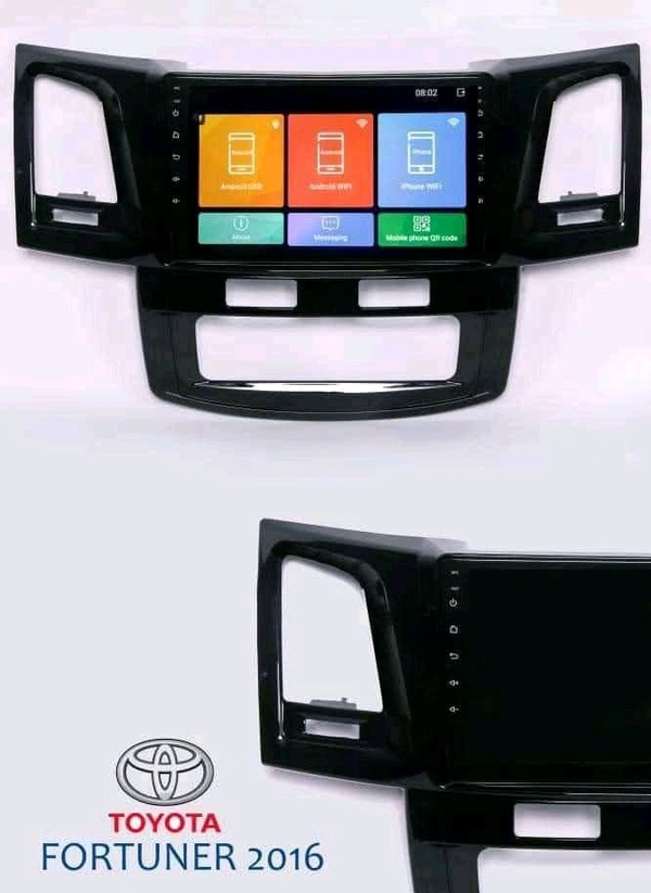 Toyota Fortuner 2016 Android Complete Set