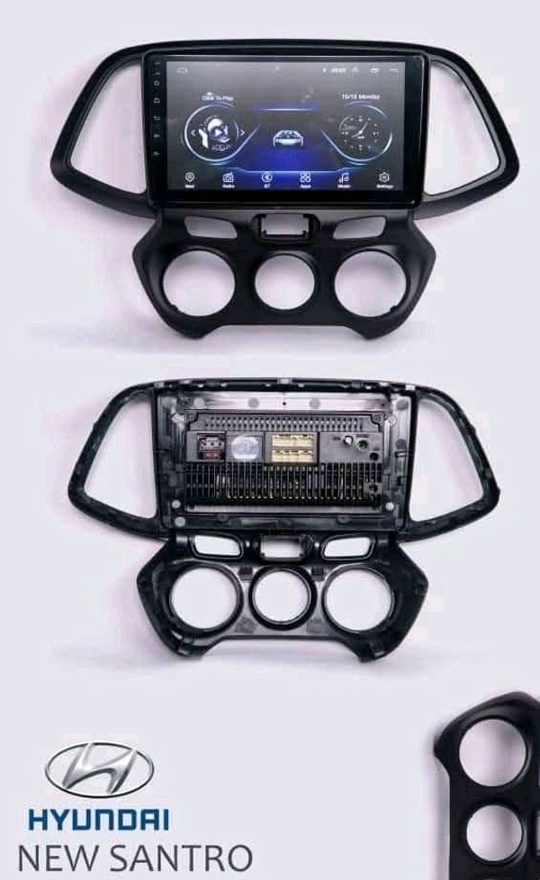 Hyundai New Santro Android Complete Set - 10 Inch