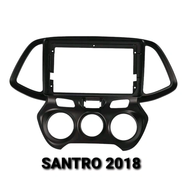 Hyundai Santro 2018 Car Dashboard 9 Inch Frame With Coupler
