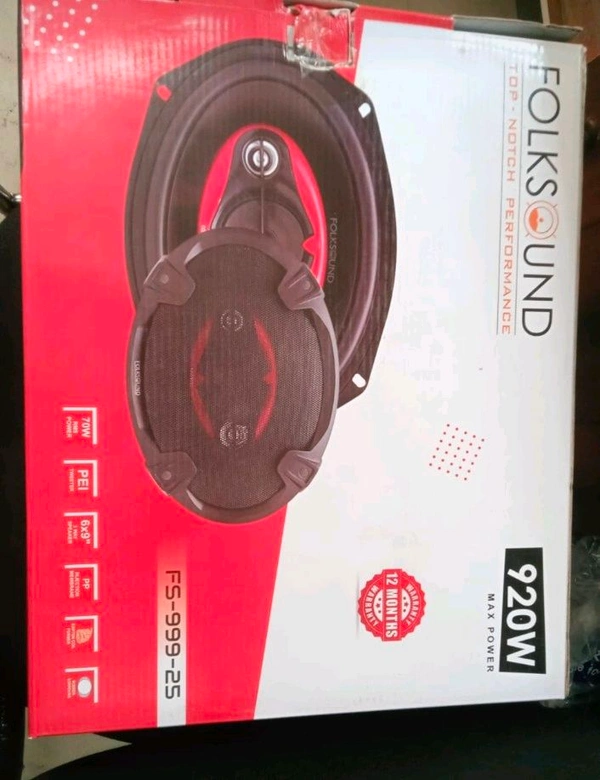 Folksound 6x9 Speakers Pair Sets