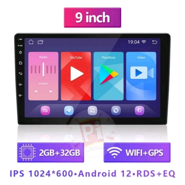 New Wagron Car Android Complete Set - 9 Inch