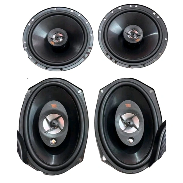 Jbl 6 Inch Door And 6 Inch Back Speakers And Tweeters Speakers Pair Set Combo Products